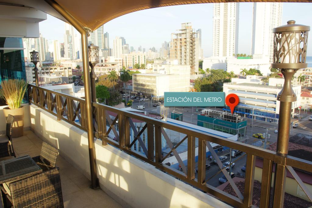 Hotel Bahia Suites Panama Stadt Exterior foto
